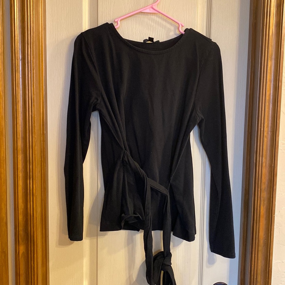 J Crew wrap top